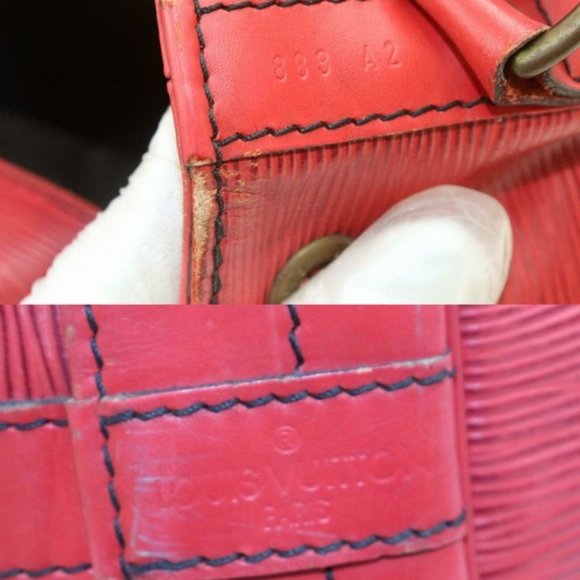 Authentic Louis Vuitton Red Neo Shoulder - Picture 6 of 7